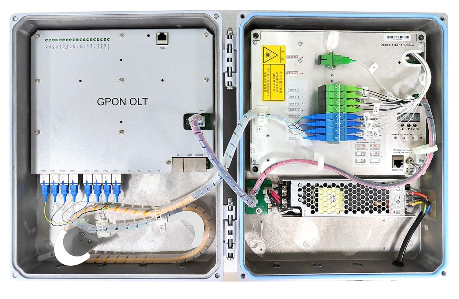 8 ports gpon olt outdoor